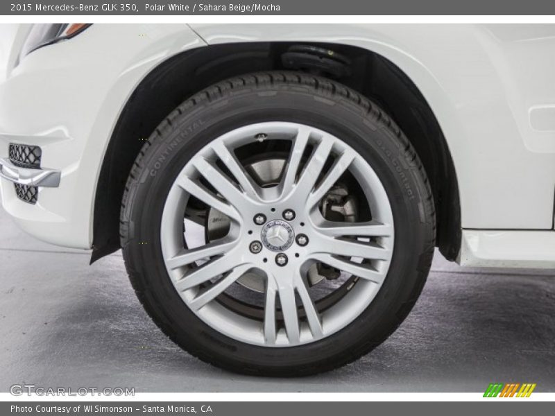 Polar White / Sahara Beige/Mocha 2015 Mercedes-Benz GLK 350