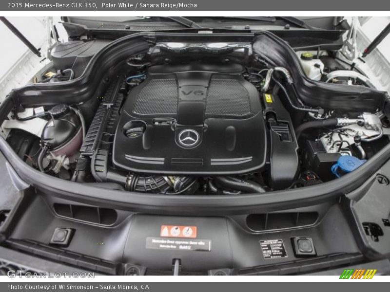 Polar White / Sahara Beige/Mocha 2015 Mercedes-Benz GLK 350