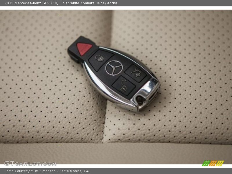 Polar White / Sahara Beige/Mocha 2015 Mercedes-Benz GLK 350