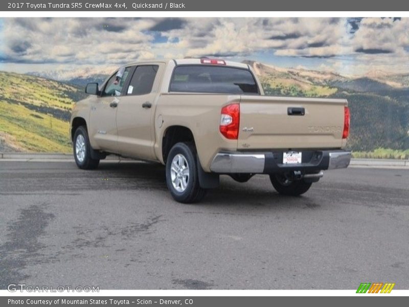 Quicksand / Black 2017 Toyota Tundra SR5 CrewMax 4x4