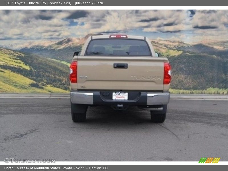 Quicksand / Black 2017 Toyota Tundra SR5 CrewMax 4x4