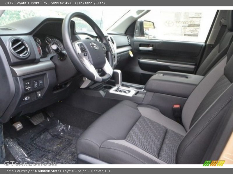 Quicksand / Black 2017 Toyota Tundra SR5 CrewMax 4x4