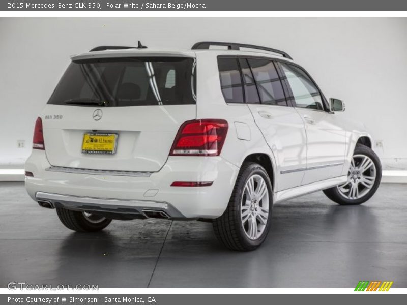 Polar White / Sahara Beige/Mocha 2015 Mercedes-Benz GLK 350