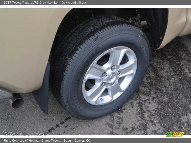 Quicksand / Black 2017 Toyota Tundra SR5 CrewMax 4x4