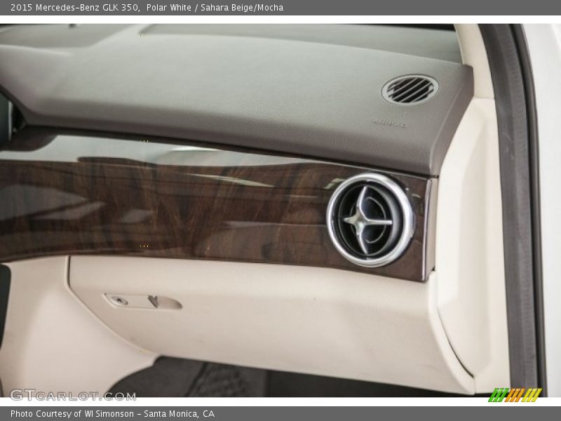 Polar White / Sahara Beige/Mocha 2015 Mercedes-Benz GLK 350