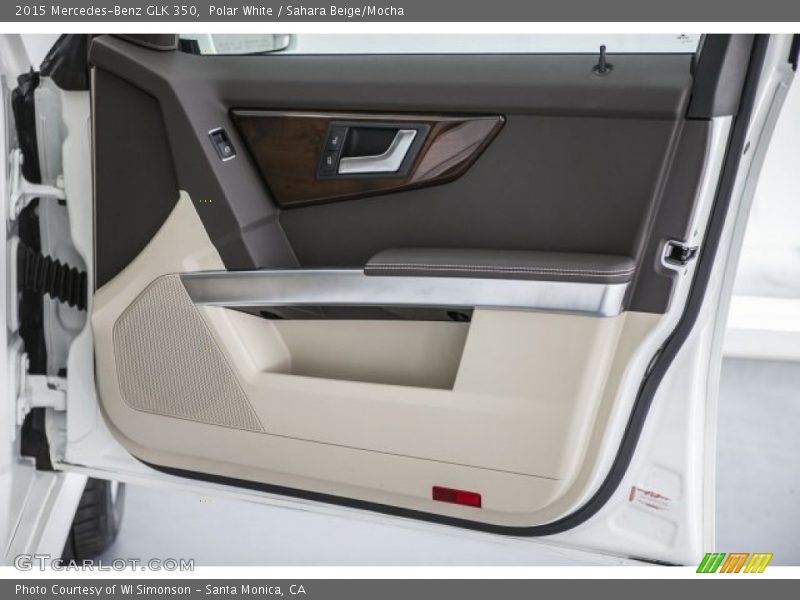Polar White / Sahara Beige/Mocha 2015 Mercedes-Benz GLK 350