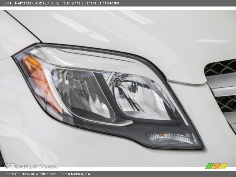 Polar White / Sahara Beige/Mocha 2015 Mercedes-Benz GLK 350