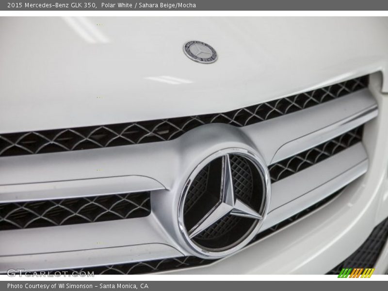 Polar White / Sahara Beige/Mocha 2015 Mercedes-Benz GLK 350