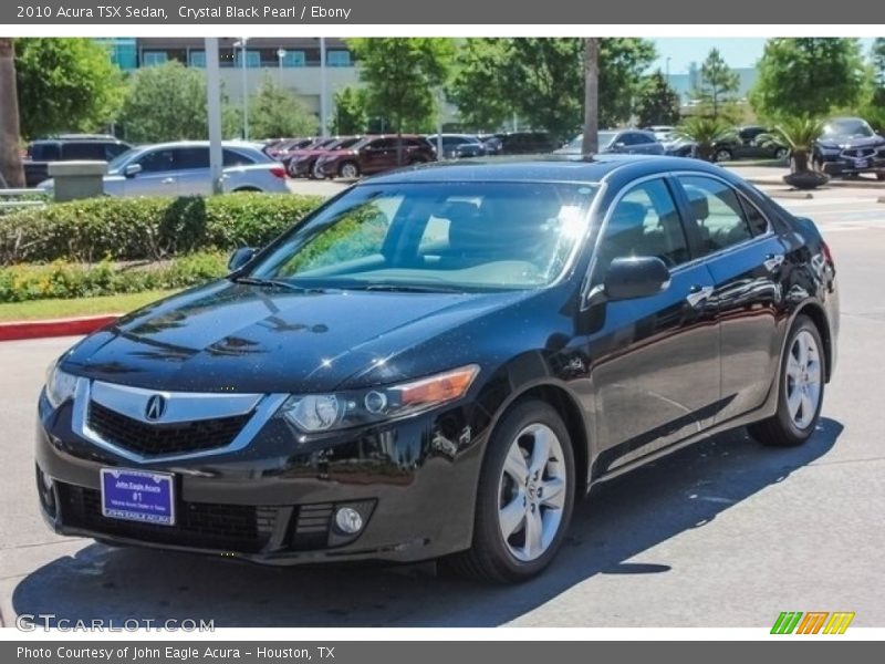 Crystal Black Pearl / Ebony 2010 Acura TSX Sedan