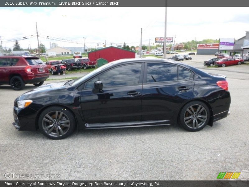  2016 WRX Premium Crystal Black Silica