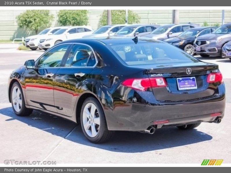 Crystal Black Pearl / Ebony 2010 Acura TSX Sedan