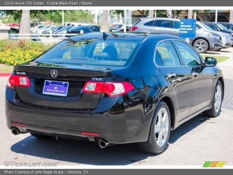 Crystal Black Pearl / Ebony 2010 Acura TSX Sedan