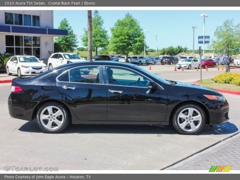 Crystal Black Pearl / Ebony 2010 Acura TSX Sedan