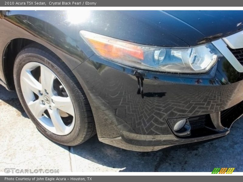Crystal Black Pearl / Ebony 2010 Acura TSX Sedan