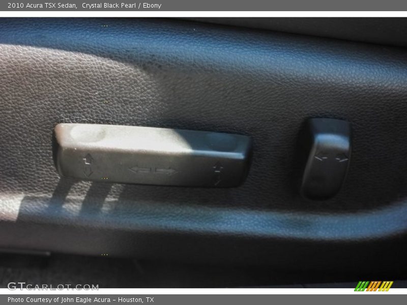 Crystal Black Pearl / Ebony 2010 Acura TSX Sedan
