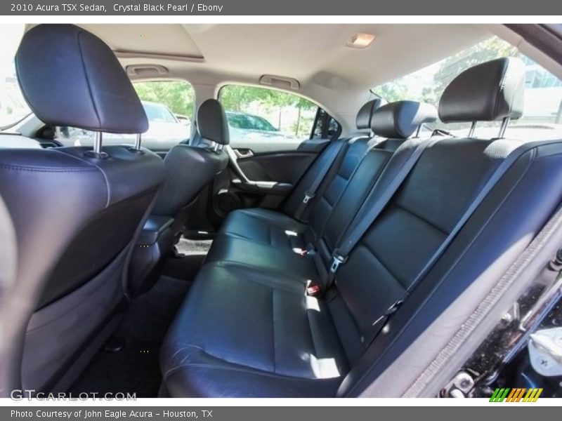 Crystal Black Pearl / Ebony 2010 Acura TSX Sedan