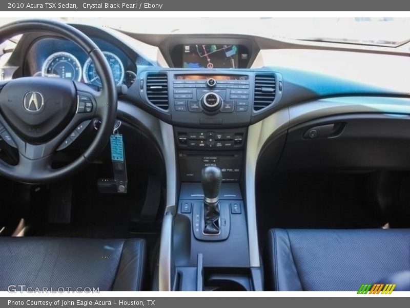 Crystal Black Pearl / Ebony 2010 Acura TSX Sedan