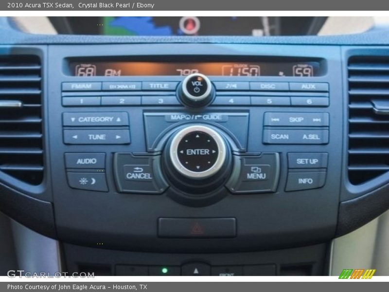 Crystal Black Pearl / Ebony 2010 Acura TSX Sedan