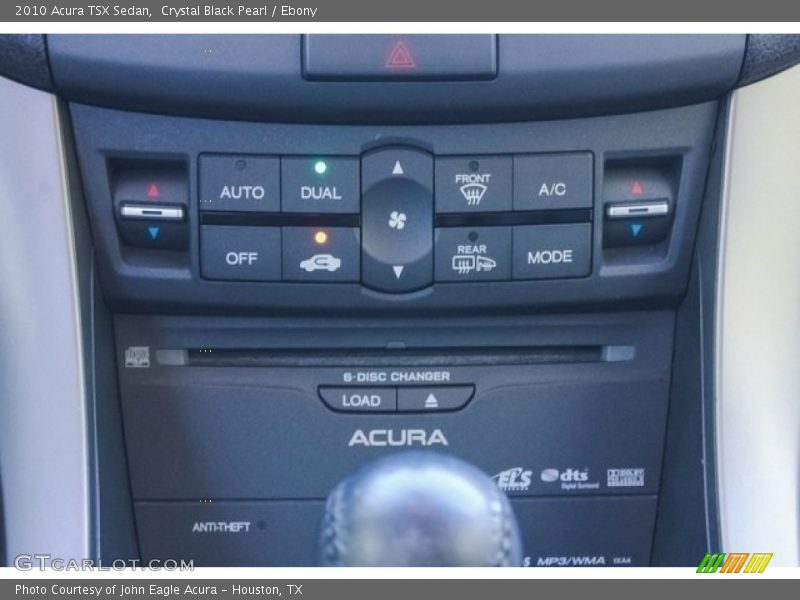 Crystal Black Pearl / Ebony 2010 Acura TSX Sedan