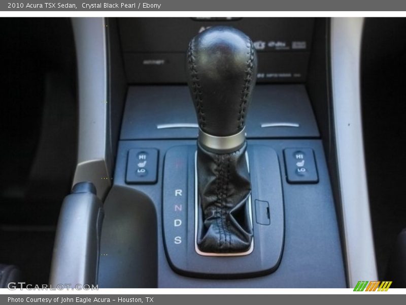 Crystal Black Pearl / Ebony 2010 Acura TSX Sedan
