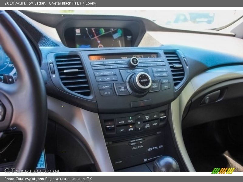 Crystal Black Pearl / Ebony 2010 Acura TSX Sedan