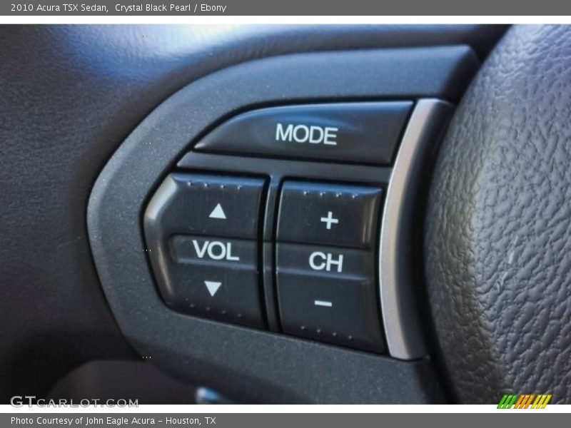 Crystal Black Pearl / Ebony 2010 Acura TSX Sedan