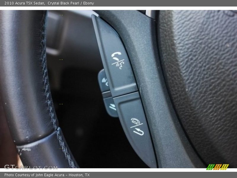 Crystal Black Pearl / Ebony 2010 Acura TSX Sedan
