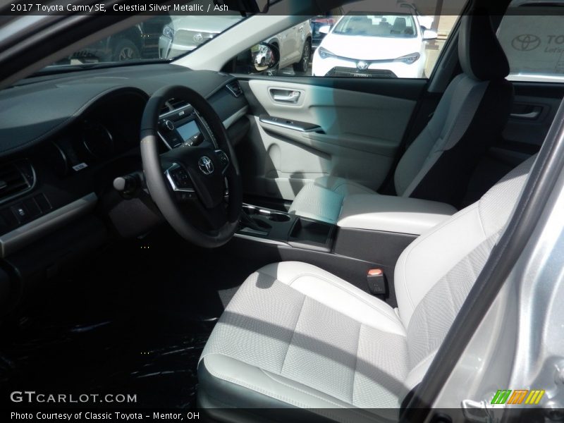 Celestial Silver Metallic / Ash 2017 Toyota Camry SE
