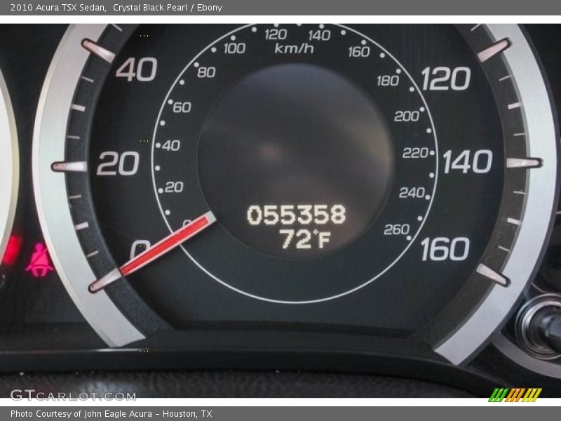Crystal Black Pearl / Ebony 2010 Acura TSX Sedan