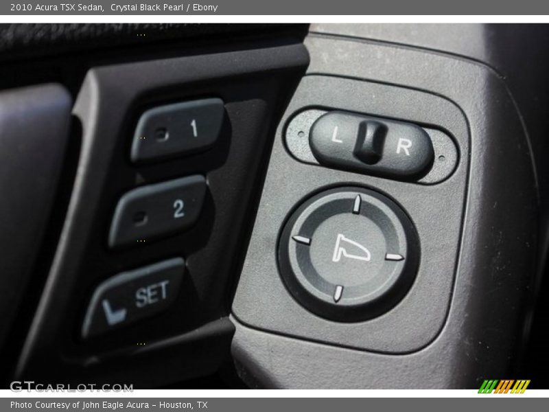 Crystal Black Pearl / Ebony 2010 Acura TSX Sedan