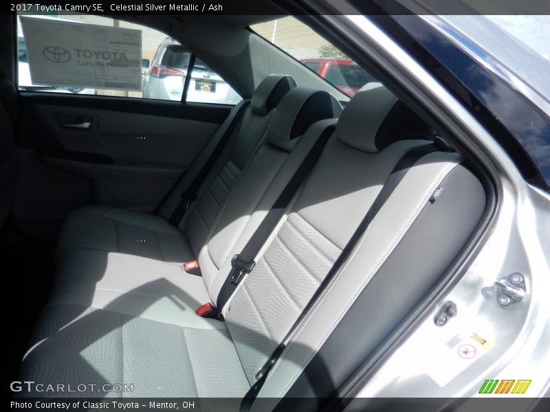Celestial Silver Metallic / Ash 2017 Toyota Camry SE