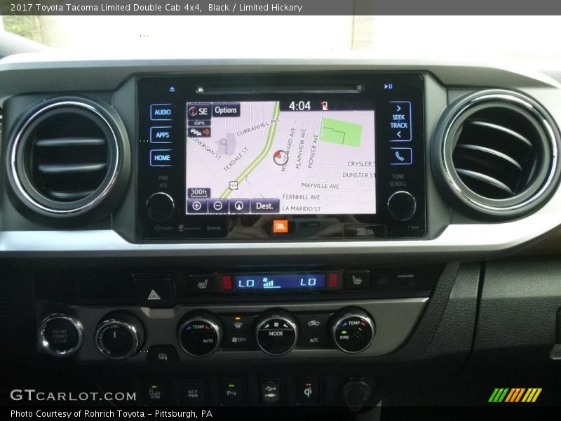 Black / Limited Hickory 2017 Toyota Tacoma Limited Double Cab 4x4