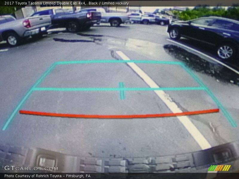 Black / Limited Hickory 2017 Toyota Tacoma Limited Double Cab 4x4