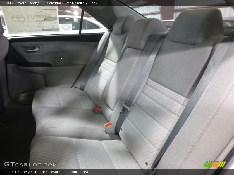 Celestial Silver Metallic / Black 2017 Toyota Camry LE