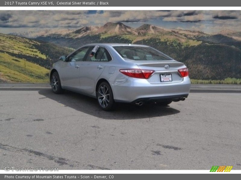 Celestial Silver Metallic / Black 2017 Toyota Camry XSE V6