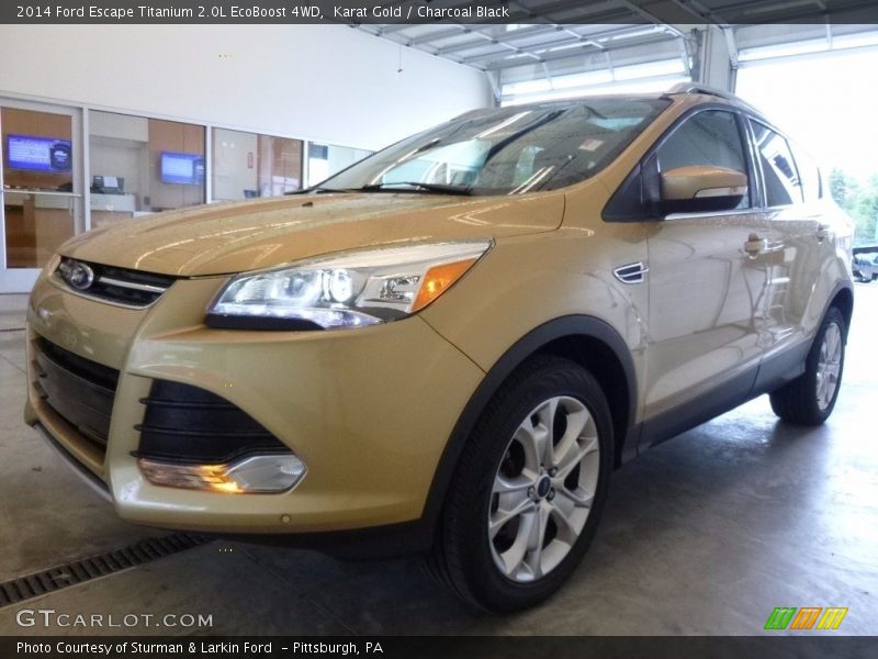 Front 3/4 View of 2014 Escape Titanium 2.0L EcoBoost 4WD