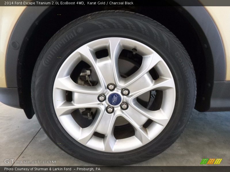  2014 Escape Titanium 2.0L EcoBoost 4WD Wheel