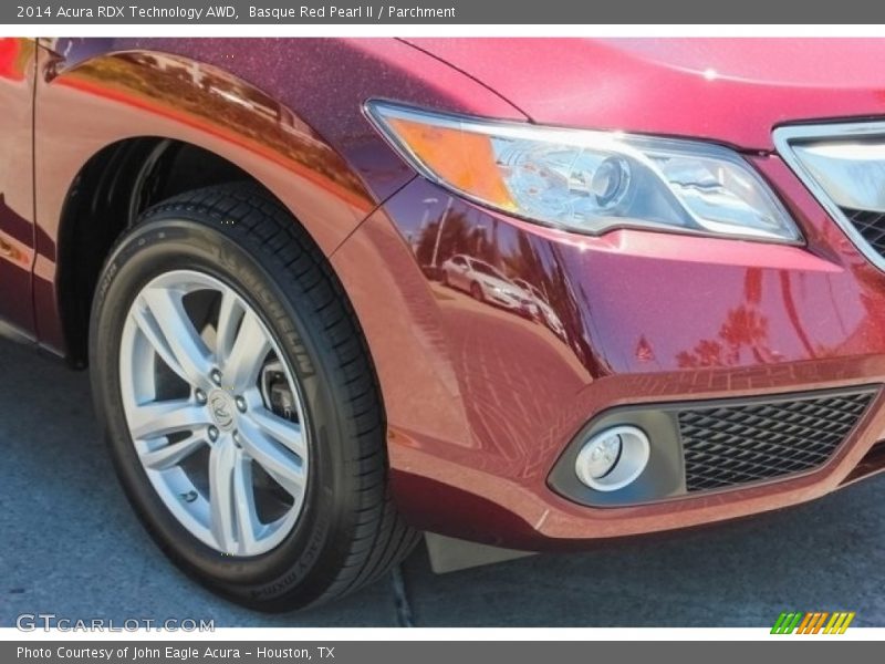 Basque Red Pearl II / Parchment 2014 Acura RDX Technology AWD