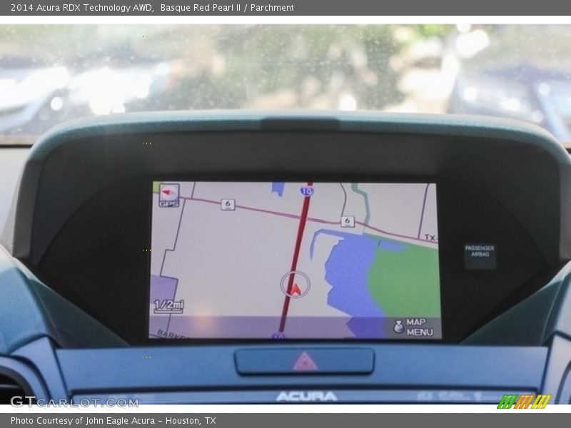 Basque Red Pearl II / Parchment 2014 Acura RDX Technology AWD