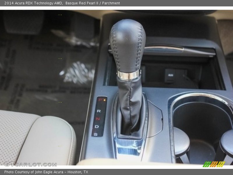 Basque Red Pearl II / Parchment 2014 Acura RDX Technology AWD