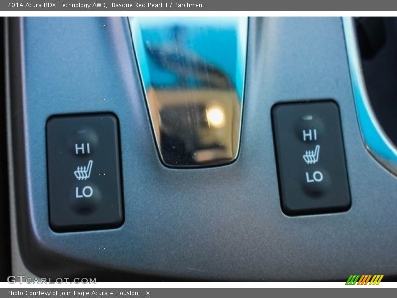 Basque Red Pearl II / Parchment 2014 Acura RDX Technology AWD