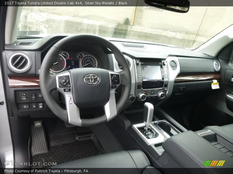  2017 Tundra Limited Double Cab 4x4 Black Interior