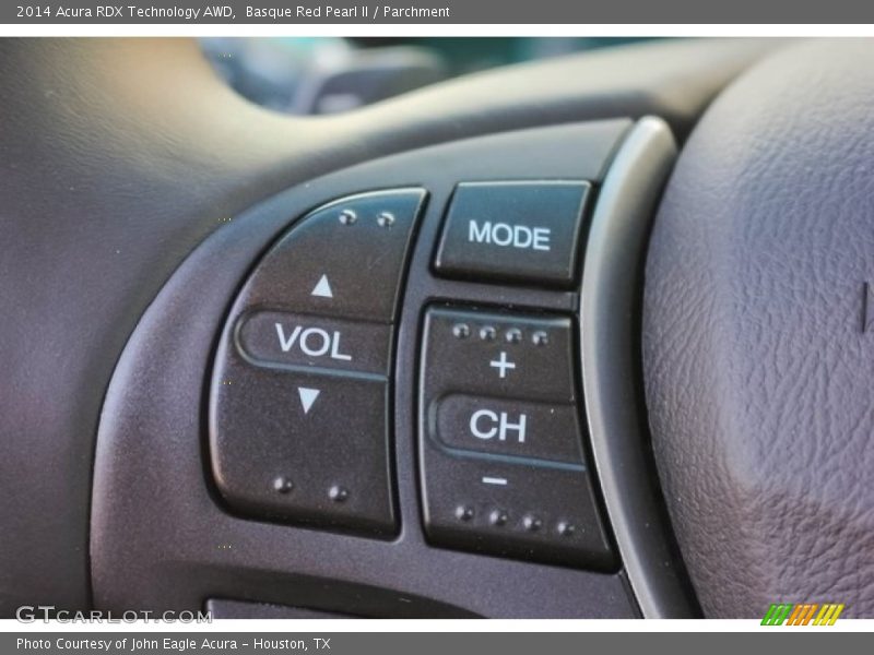 Basque Red Pearl II / Parchment 2014 Acura RDX Technology AWD