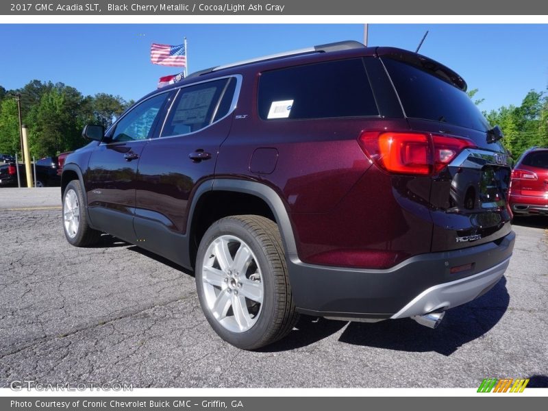 Black Cherry Metallic / Cocoa/Light Ash Gray 2017 GMC Acadia SLT