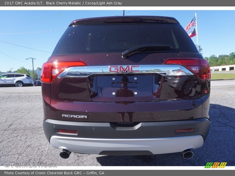 Black Cherry Metallic / Cocoa/Light Ash Gray 2017 GMC Acadia SLT