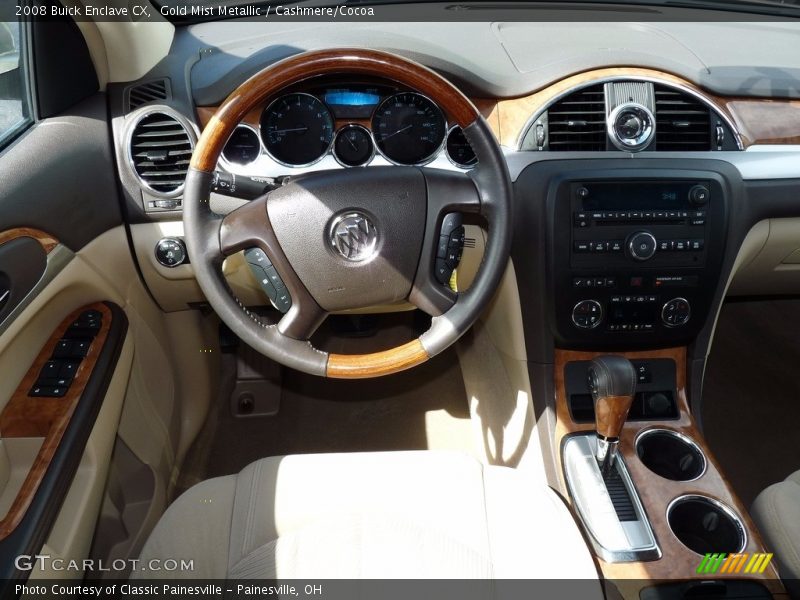 Gold Mist Metallic / Cashmere/Cocoa 2008 Buick Enclave CX