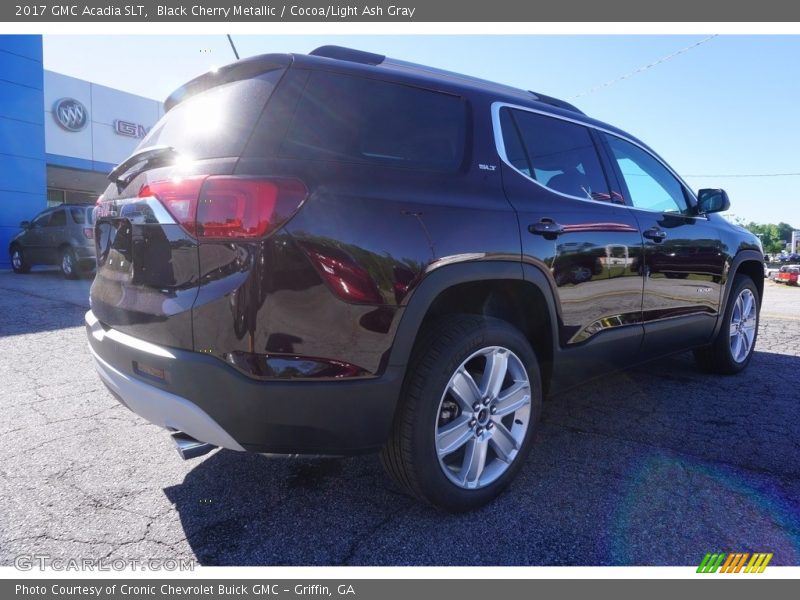 Black Cherry Metallic / Cocoa/Light Ash Gray 2017 GMC Acadia SLT