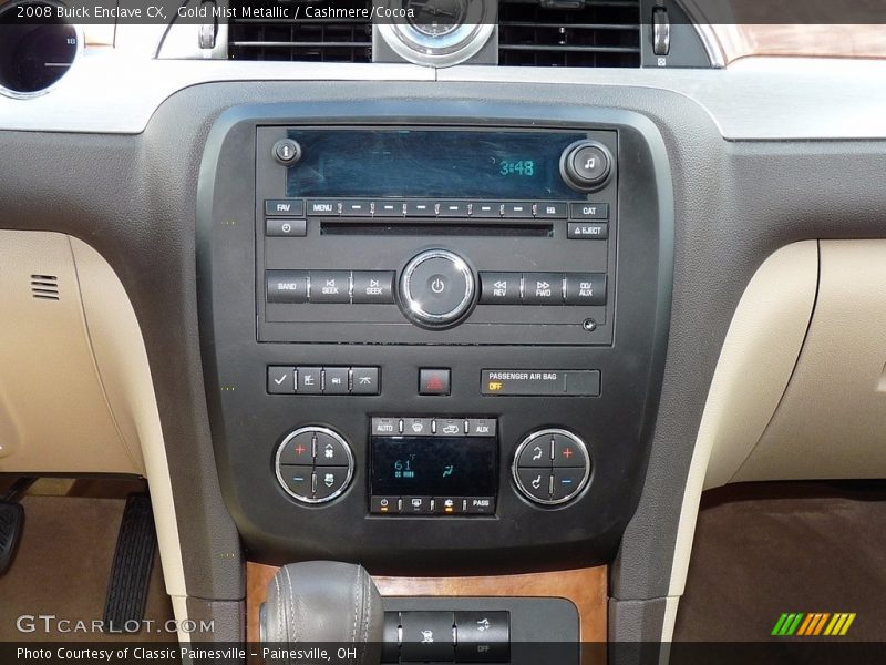 Gold Mist Metallic / Cashmere/Cocoa 2008 Buick Enclave CX