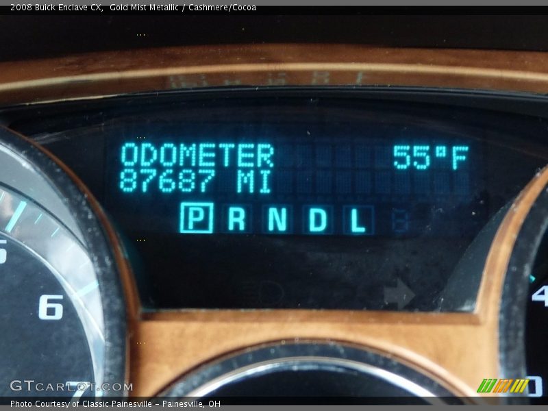 Gold Mist Metallic / Cashmere/Cocoa 2008 Buick Enclave CX