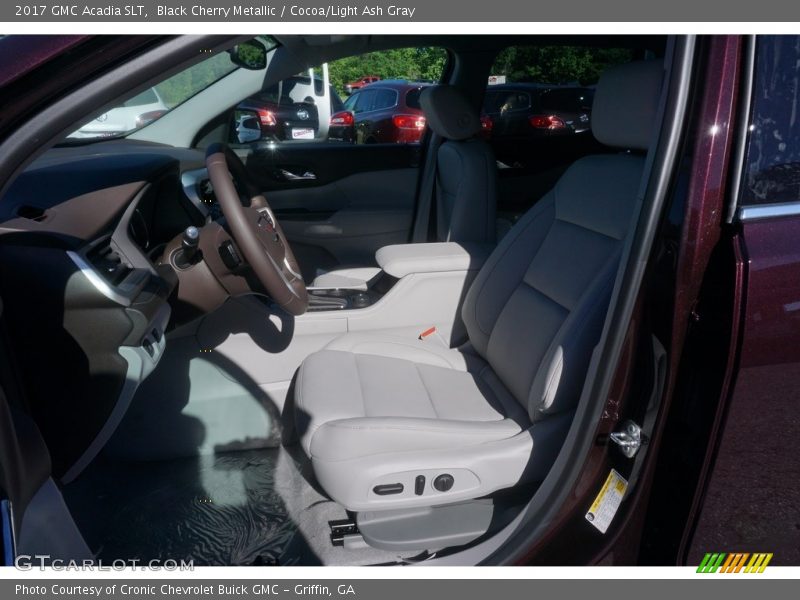 Black Cherry Metallic / Cocoa/Light Ash Gray 2017 GMC Acadia SLT